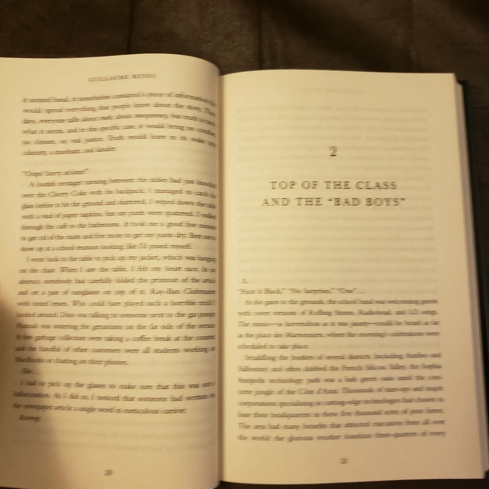 The reunion‎ A Novel by Guillaume Musso Hardbook